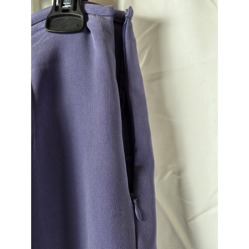 Lord & Taylor Petites 100% Silk Pants Women’s Size 14P Purple Wide Leg Dressy - Picture 8 of 9